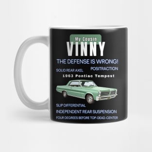 My Cousin Vinny 1963 Pontiac Tempest Mug